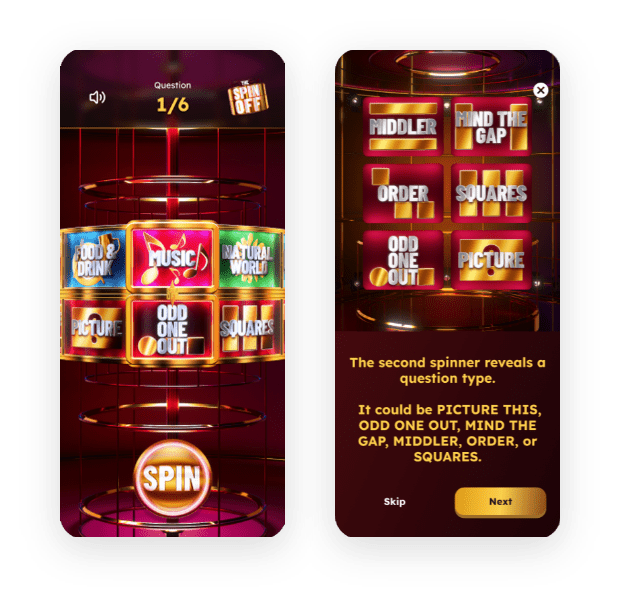 How to play The Spin Off